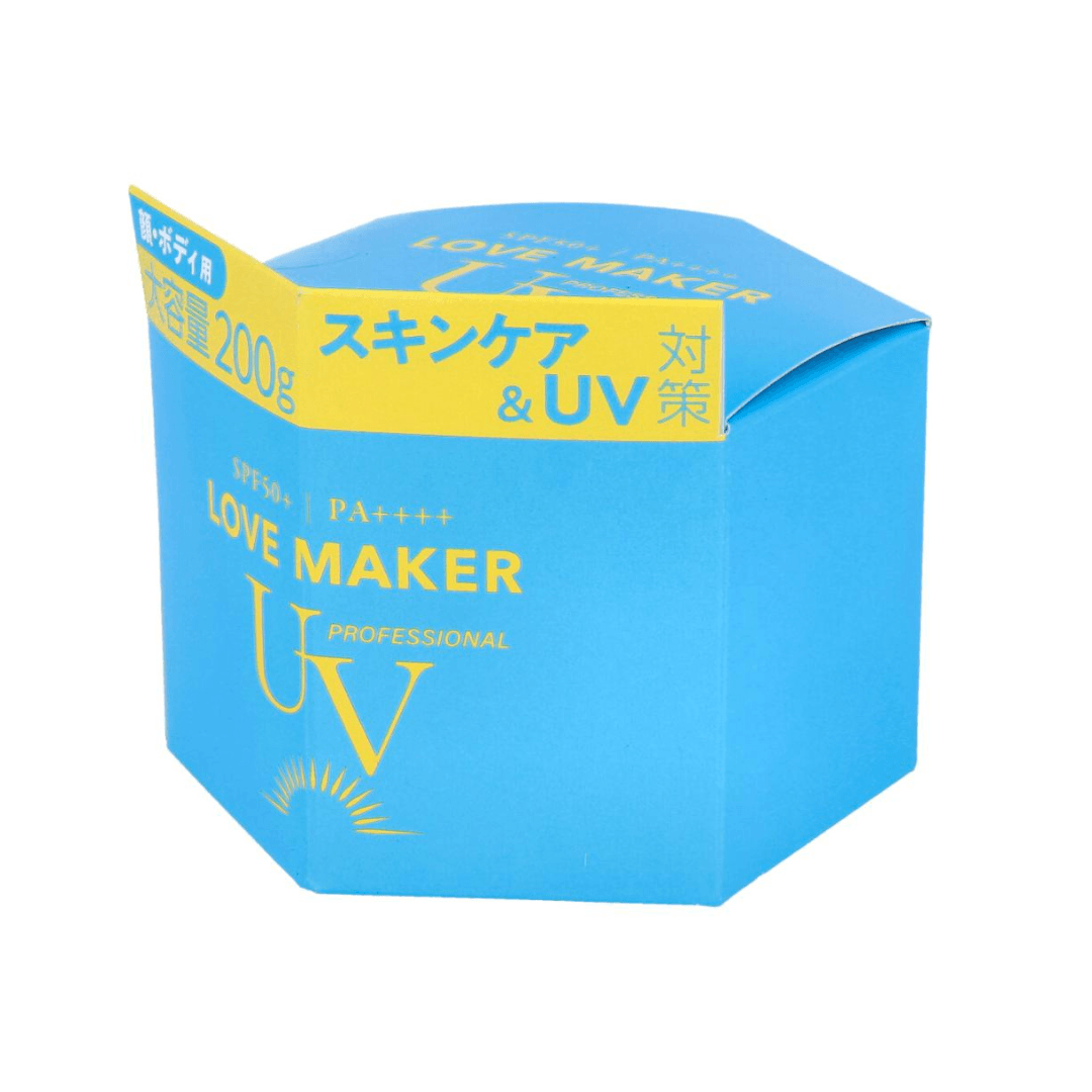 LOVE MAKER UV PROFESSIONAL UVジェルクリーム 顔・ボディ用 SPF50+ PA++++ 200g